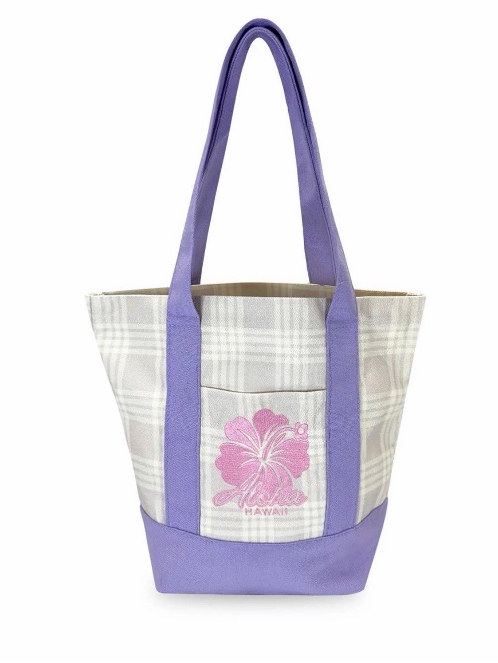 Sunny Hi Mini Tote – Palaka: Lavender